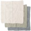 Vaatdoeken Salie, set 3 stuks, 6 sets per omverpakking, Eco Knitted Ladelle - Afbeelding 4
