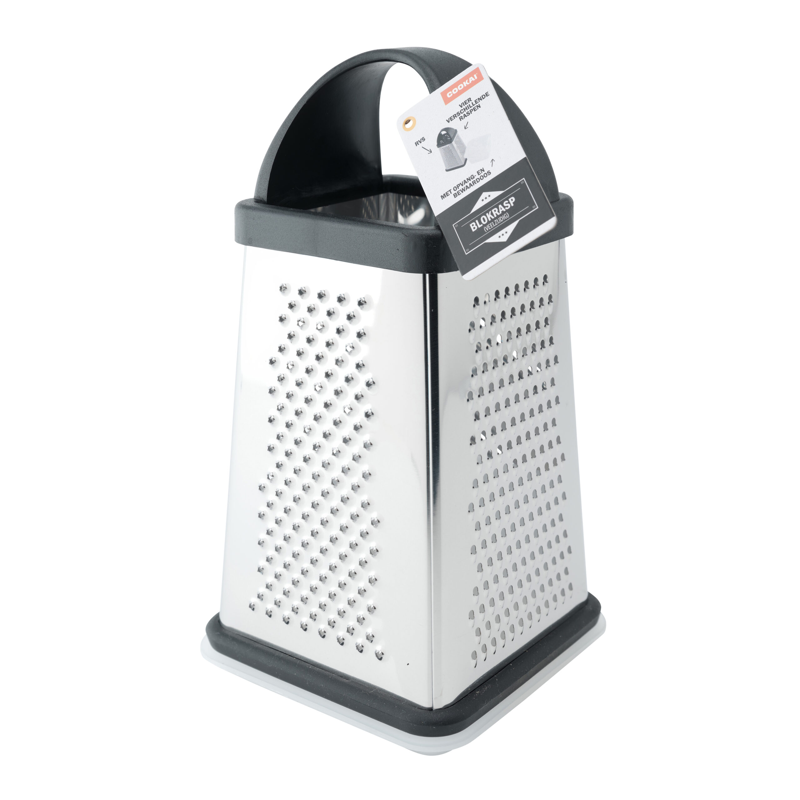Blokrasp M met opvangbak, Cookai - Afbeelding 3