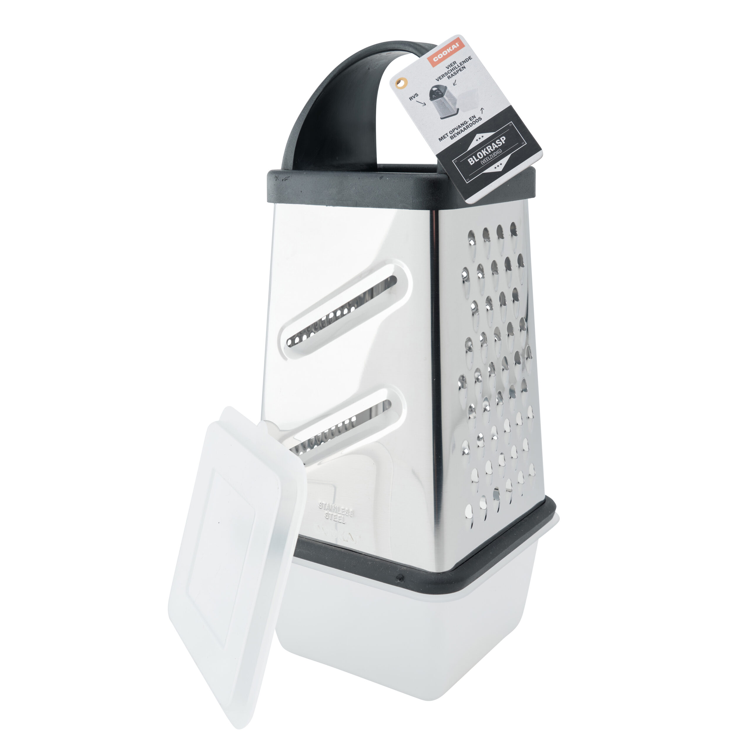 Blokrasp M met opvangbak, Cookai