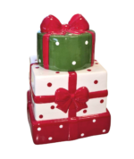 "Pakjes" koekjespot kerst