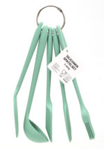 Spatelset mintgroen siliconen , incl. staffelkorting